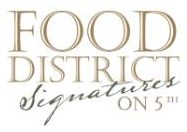 Food District Signatures on 5th logo